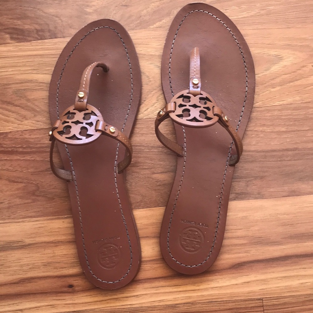 Tory Burch sandals. Hardly warm